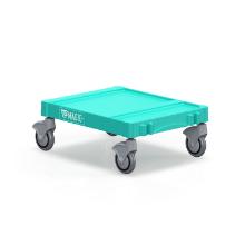 BASE PETITE CHARIOT DE NETTOYAGE MAGIC VERT AVEC ROUES D.125MM (1) photo du produit