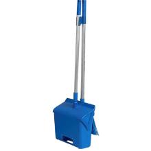 SET BROSSE ET RAMASSETTE SUR MANCHE BLEU (1) photo du produit