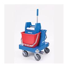 CHARIOT DE NETTOYAGE EXTENSION COUPLABLE BLEUE PRESSE INCLUS (1) photo du produit