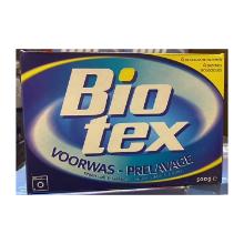 POUDRE A LESSIVER BIOTEX PRELAVAGE & EFFICACITE RENFORCEE (10X500G) photo du produit