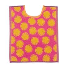 BAVOIR DOTS ROUGE AVEC RUBANS 530GR/M² 33X40CM (6) photo du produit