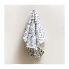 ESSUIE VAISSELLE CARREAUX 100% COTON BLEU 52X72CM (1) photo du produit