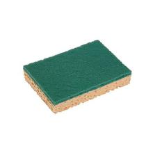 SCHUURSPONS SPONTEX PRO SPONREX 74 GEEL/GROEN 13X8.4X2.8CM (6X10) artikelfoto