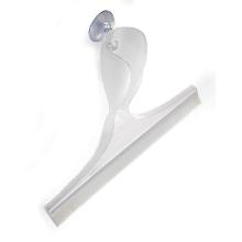 RACLETTE DOUCHE AVEC CROCHET-CLICK ON SHOWER-BLANC TRANLUCENT 23CM (1) photo du produit