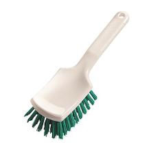 BROSSE A MAIN AVEC MANCHE DUR VERT (2) photo du produit