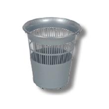 CORBEILLE A PAPIER 11.3L RONDE GRIS D.29X31CM (1) photo du produit