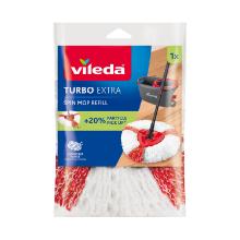 VILEDA TURBO EXTRA REFILL 2IN1-VERVANGMOP (6) artikelfoto