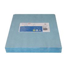 LAVETTE NON-TISSE IMPREGNEE SEC SINGLE-USE SX100 BLEU 33X33CM (20X50) photo du produit