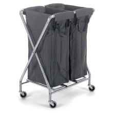 CHARIOT A LINGE NX 1002 PLIABLE GRIS 2X100L (1) photo du produit