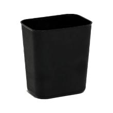 POUBELLE 6,6L PP RESISTANT AU FEU NOIR 24X17X26CM (1) photo du produit
