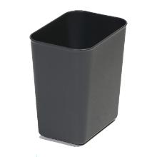 POUBELLE 13.2L PP RESISTANT AU FEU GRIS 28X21X31CM (1) photo du produit