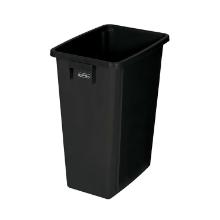 POUBELLE 60L NOIR SANS COUVERCLE 34X47X58CM (1) photo du produit