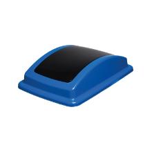 SWINGDEKSEL BLAUW/ZWART VOOR AFVALBAK PB1140006 (1) artikelfoto