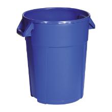 CONTENEUR RONDE 85L BLEU D.57.3X62.2CM (1) photo du produit