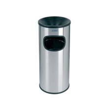 CENDRIER ET COLLECTEUR DE DECHETS 30L INOX SATINE D.25X65CM (1) photo du produit