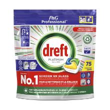 VAATWASTABLETTEN DREFT PROF PLATINUM LEMON (3X75) artikelfoto