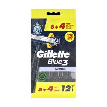 RASOIR JETABLE GILLETTE BLUE 3 SMOOTH (20X(8+4)) photo du produit