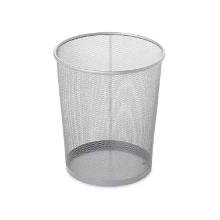 PAPIERMAND 19L ROND CONCEPT COLLECTIE RUBBERMAID ZILVER D.28.9X 29.2CM (1) artikelfoto