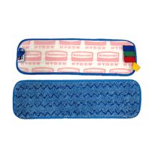 FRANGE DE LAVAGE MICROFIBRE HYGEN RUBBERMAID BLEU 40CM (10) photo du produit