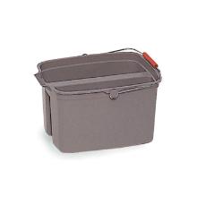 DUBBELE EMMER RUBBERMAID18L GRIJS (1) artikelfoto
