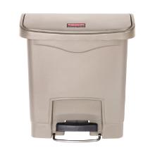 POUBELLE A PEDALE SLIM JIM® STEP-ON 15L FS RUBBERMAID BEIGE 37.7X23X39.9CM (1) photo du produit