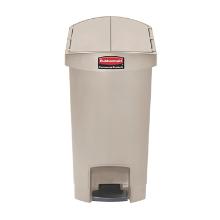 PEDAALEMMER SLIM JIM&reg; STEP-ON 68L ES RUBBERMAID BEIGE 50.16X37.34X78.13CM (1) artikelfoto
