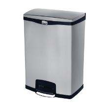 POUBELLE A PEDALE SLIM JIM® STEP-ON 90L FS METAL RUBBERM.55.3X41.25X80.85CM (1) photo du produit