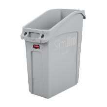 AFVALBAK SLIM JIM 49L UNDER-COUNTER RUBBERMAID GRIJS 56.5X28.4X66.3CM (1) artikelfoto