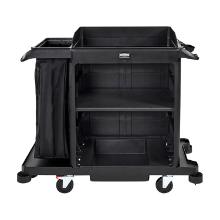 EXITIVE COMPACT HOUSEKEEPING KAR RUBBERMAID ZWART (1) artikelfoto