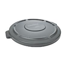 COUVERCLE BRUTE POUR CONTAINER ROND 121L GRIS (1) photo du produit