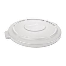 COUVERCLE POUR BRUTE CONTENEUR ROND 121L BLANC (6) photo du produit