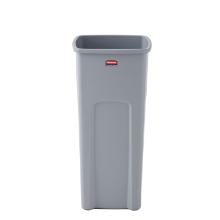 CONTENEUR A DECHETS UNTOUCHABLE 87L RUBBERMAID GRIS 41.9X39.4X78.8CM (4) photo du produit