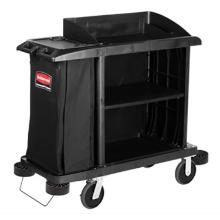 CHARIOT DE MENAGE RUBBERMAID MEDIUM NOIR (1) photo du produit