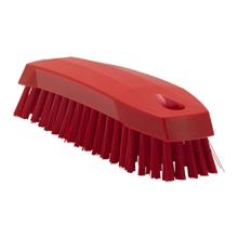 BROSSE A MAIN VIKAN POLYESTER ROUGE 17X4X 5CM (1) photo du produit