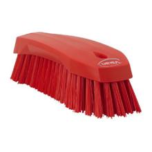 BROSSE A MAIN VIKAN POLYESTER ROUGE 7X20X6CM (1) photo du produit