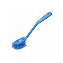 BROSSE A MAIN VIKAN POUR VAISSELLE POLYESTER M BLEU 5.5X6X28CM (1) photo du produit