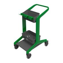 CHARIOT DE NETTOYAGE HYGO MOBILE VERT 53X78X103CM (1) photo du produit