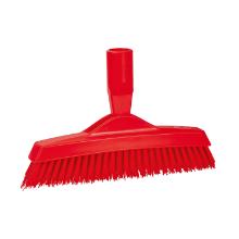 BROSSE A RECURER VIKAN ARTICULE POLYESTER TRES DUR ROUGE 22,5CM (1) photo du produit
