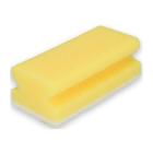 EPONGE A RECURER AVEC POIGNEE JAUNE/BLANC PRIMESOURCE 14X7X5CM (10)) photo du produit