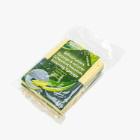 EPONGE A RECURER VISCOSE STAR BRIGHT JAUNE/VERT 11X7X2.4CM (4) photo du produit
