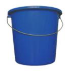 SEAU PLASTIQUE LIGHT 10L BLEU D.32X27CM (1) photo du produit