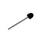 BROSSE WC MAT INOX AVEC BROSSE NOIR 7.5X35CM (1) photo du produit