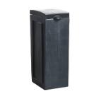 POUBELLE BONTON ORIGINAL GRIS FONCE PAPIER 70L-GORANGE 28X43X77.1CM (1) photo du produit