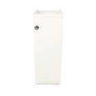 MODULAIRE AFVALSCHEIDINGSUNIT MET DEUR EN ZAKHOUDER 55L WIT 26.3X33.5X70CM (1) artikelfoto