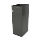 POUBELLE MODULAIRE AVEC POTE ET SUPPORT SAC 55L GRIS 26.3X33.5X70CM (1) photo du produit