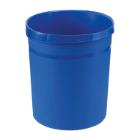 CORBEILLE A PAPIER 18L RONDE BLEU D.31.2X35CM (1) photo du produit