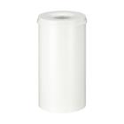 CORBEILLE A PAPIER 50L RONDE AVEC ETOUFFOIR V-PART BLANC D.33.5X63CM (1) photo du produit