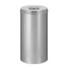 CORBEILLE A PAPIER 50L RONDE AVEC ETOUFFOIR V-PART GRIS D.33.5X63CM (1) photo du produit