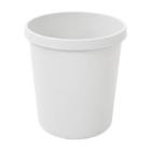 CORBEILLE A PAPIER 18L RONDE GRIS D.31X32CM (1) photo du produit
