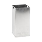POUBELLE INTERIEUR CARRO ALU 55L AVEC POIGNEES 34.5X34.5X71.5CM (1) photo du produit